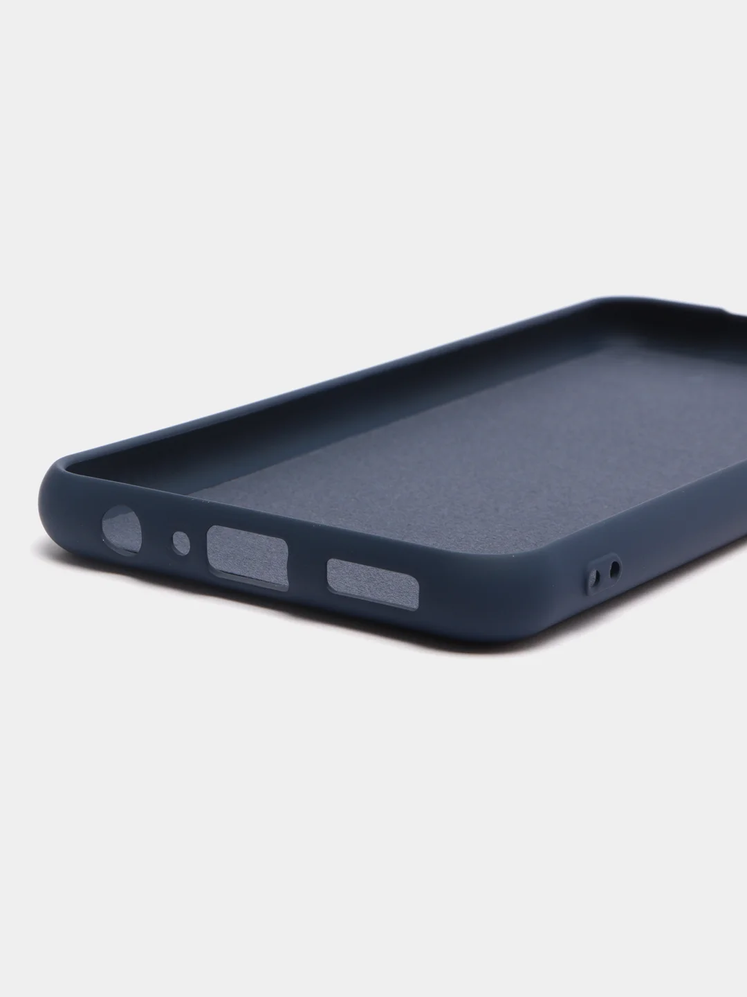 Темно-синий чехол силиконовый для Samsung Galaxy A04, Самсунг Галакси А04, Silicone Cover