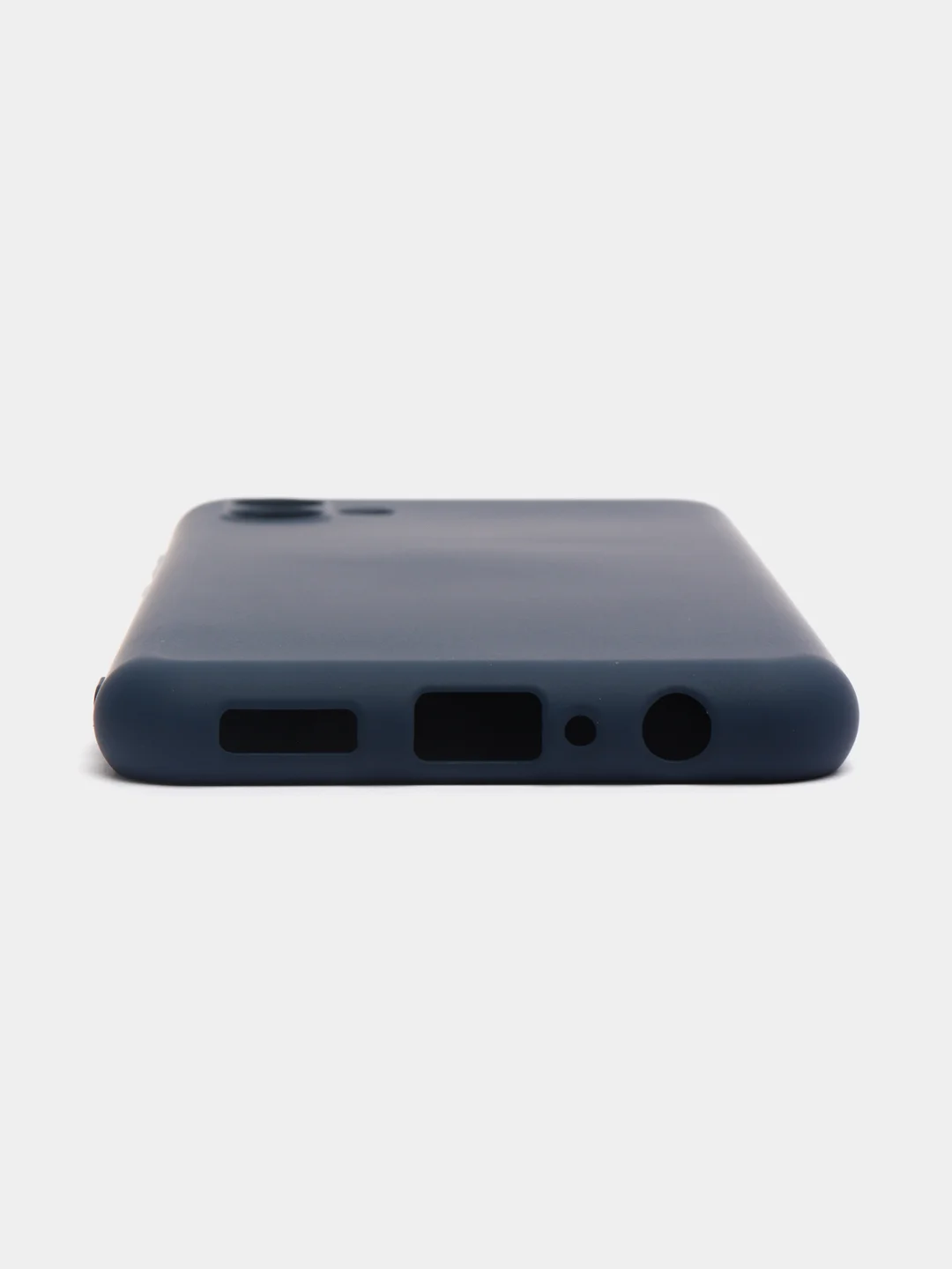 Темно-синий чехол силиконовый для Samsung Galaxy A04, Самсунг Галакси А04, Silicone Cover