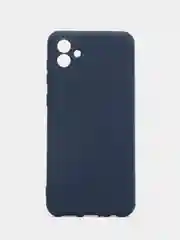 Темно-синий чехол силиконовый для Samsung Galaxy A04, Самсунг Галакси А04, Silicone Cover