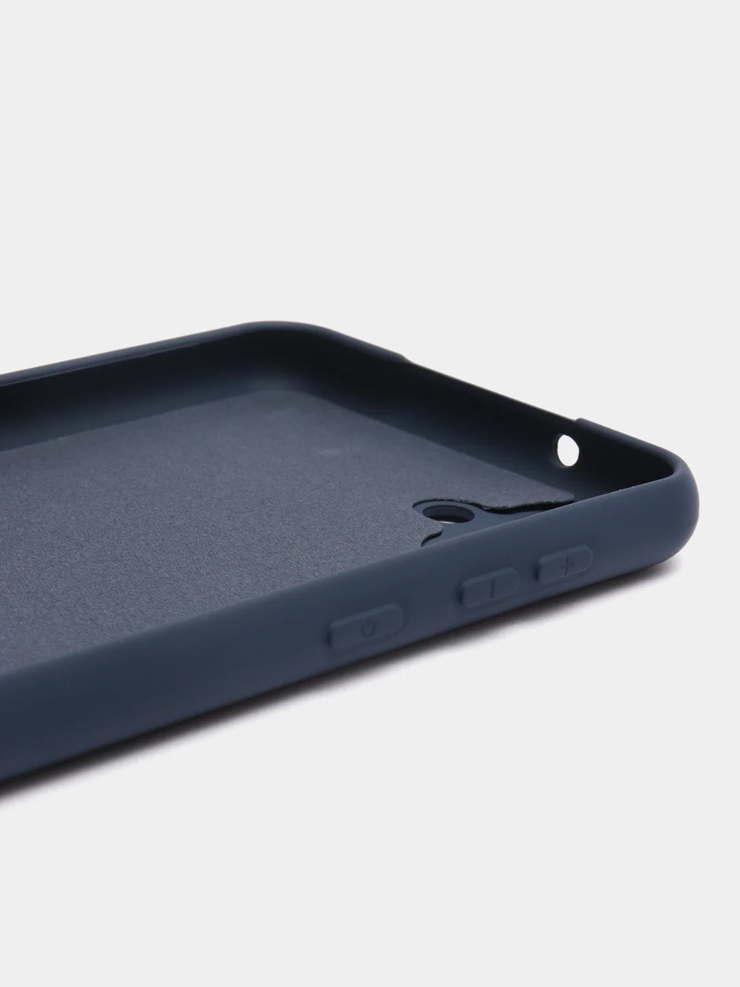 Темно-синий чехол силиконовый для Samsung Galaxy A04, Самсунг Галакси А04, Silicone Cover