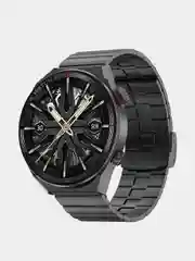 Черный умные смарт часы DT3Max Ultra, круглые, мужские