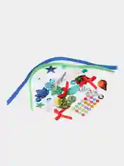 Синий набор для творчества / Изготовление открыток / Новогодние