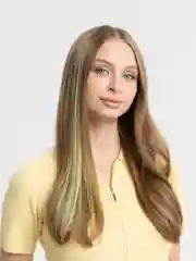 Лайм пряди на заколке цветные для создания причесок
