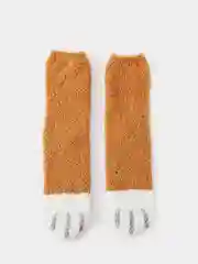 Рыжий носки женские "Кошачьи лапки"