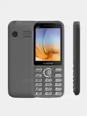 Хром мобильный телефон Maxvi K15n, С КАМЕРОЙ, АККУМУЛЯТОР 1400мАч