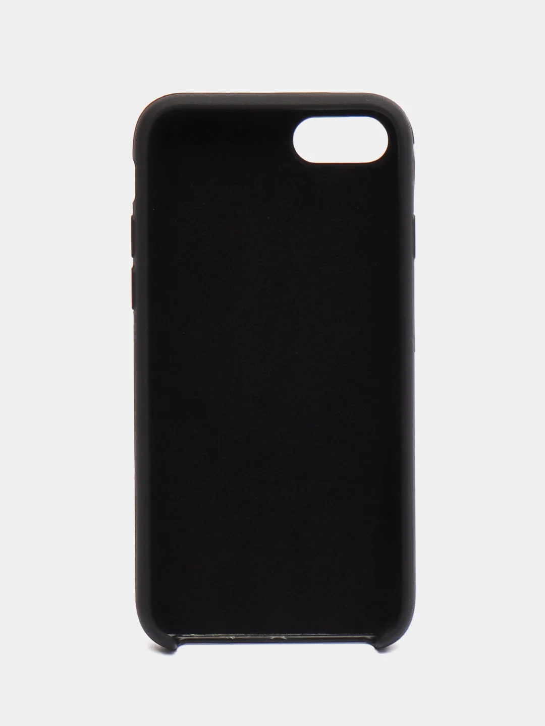 Черный чехол Silicone Case (Чехол силиконовый) для iPhone 8/ iPhone 8 plus