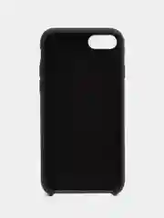 Черный чехол Silicone Case (Чехол силиконовый) для iPhone 8/ iPhone 8 plus