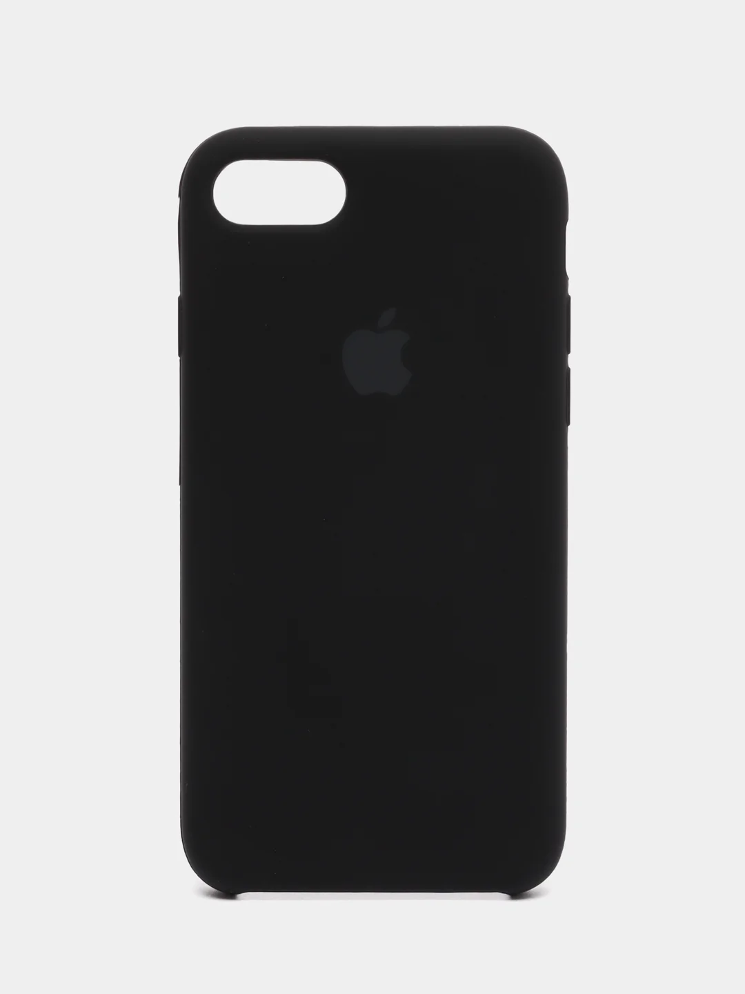 Черный чехол Silicone Case (Чехол силиконовый) для iPhone 8/ iPhone 8 plus
