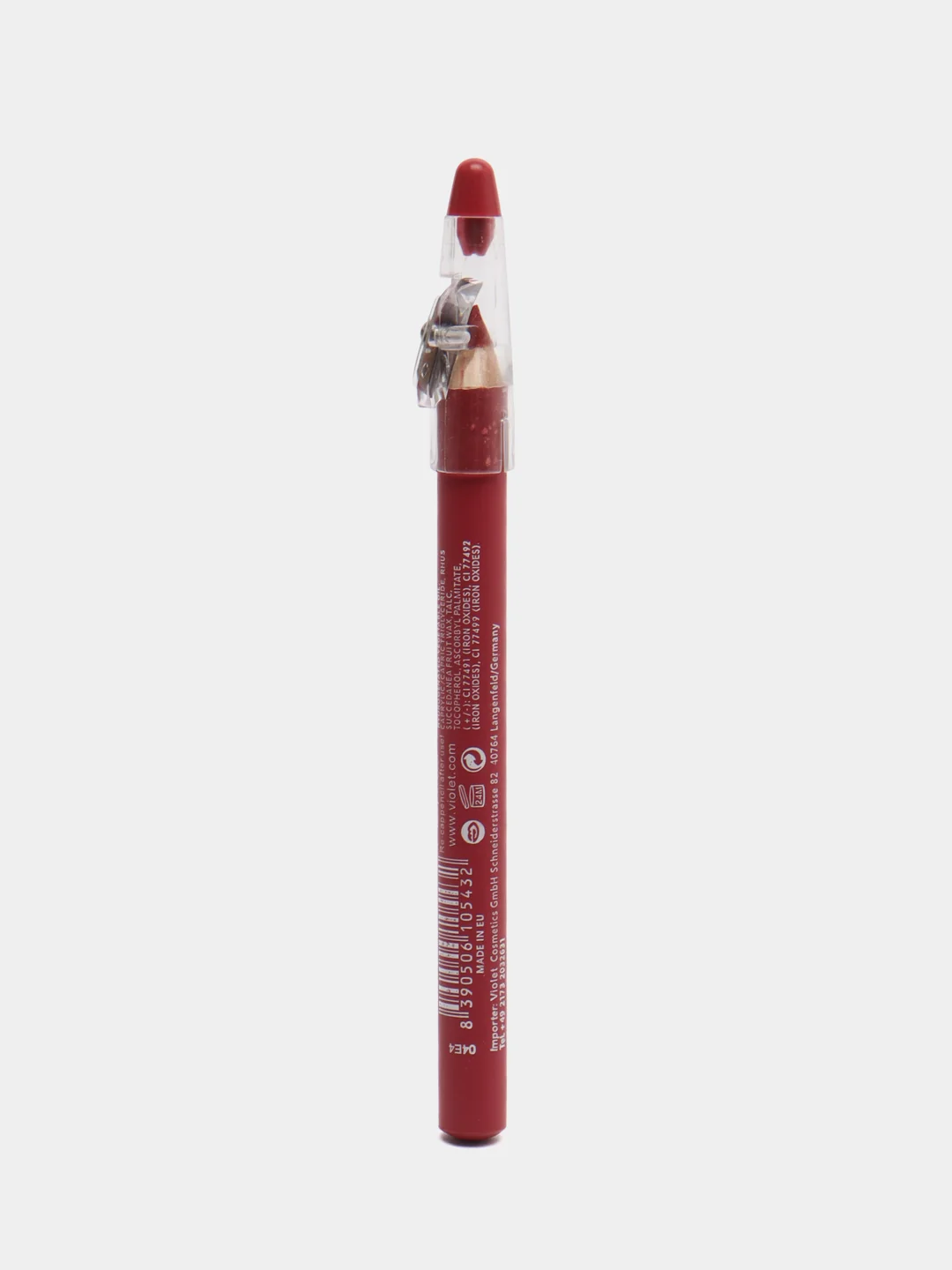 Карандаш для губ Violet Waterproof Lipstick, с точилкой, 12 цветов