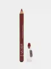 Карандаш для губ Violet Waterproof Lipstick, с точилкой, 12 цветов