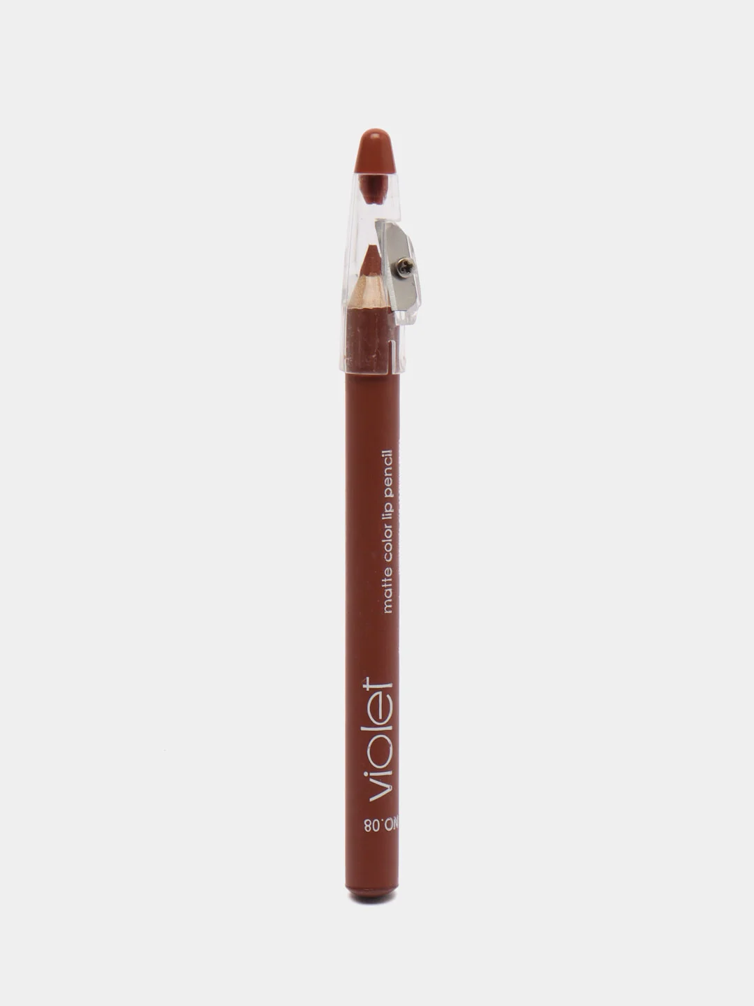 Карандаш для губ Violet Waterproof Lipstick, с точилкой, 12 цветов