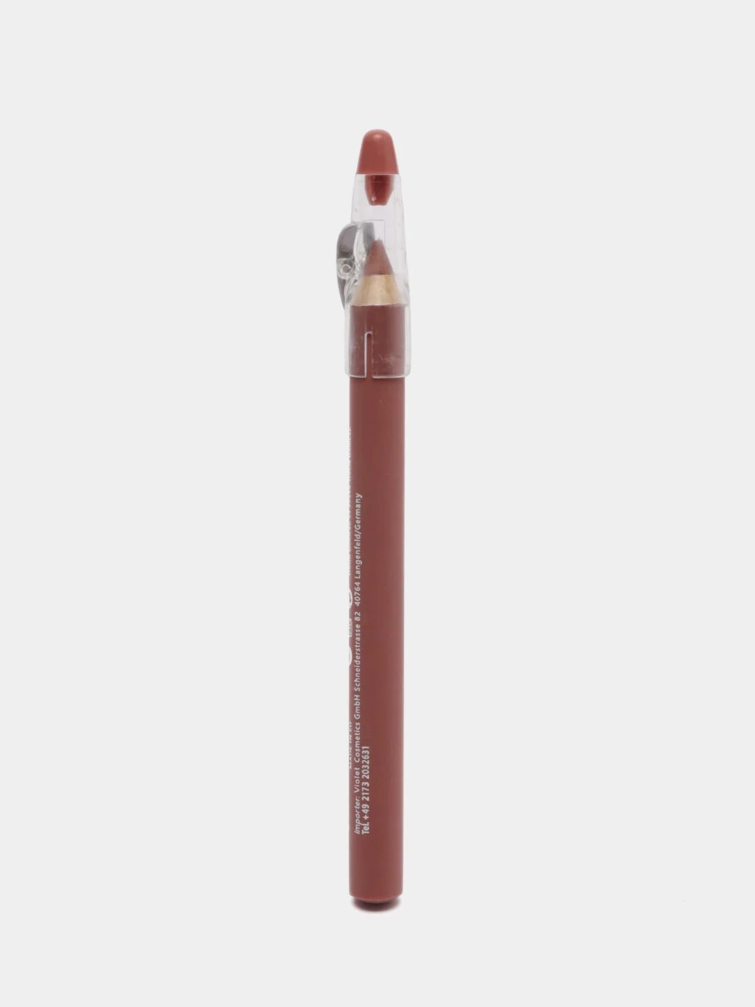 Карандаш для губ Violet Waterproof Lipstick, с точилкой, 12 цветов