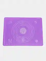 Фиолетовый коврик силиконовый, для раскатки теста