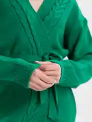 Зеленый костюм трикотажный QP Store