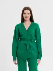 Зеленый костюм трикотажный QP Store