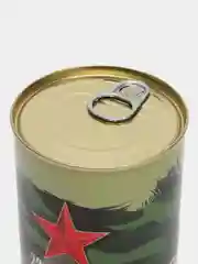 Белый носки подарочные "23 февраля", в банке, мужские