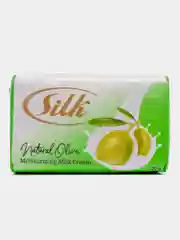 Зеленый мыло Silk, 120 гр
