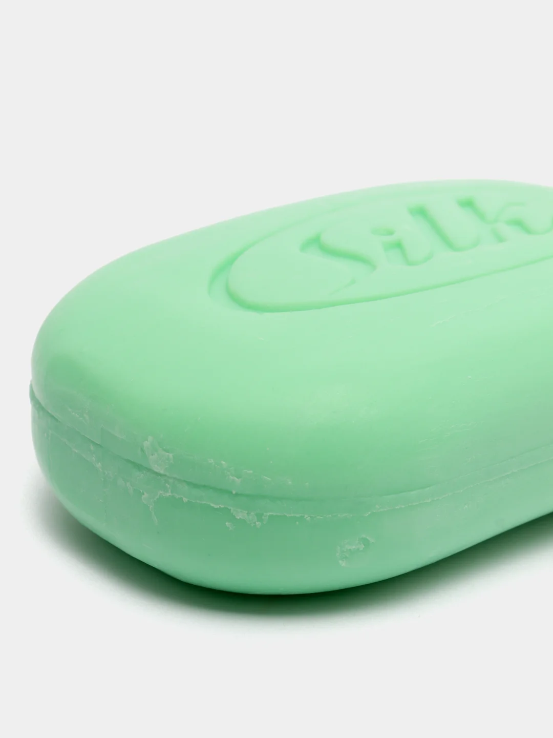 Зеленый мыло Silk, 120 гр