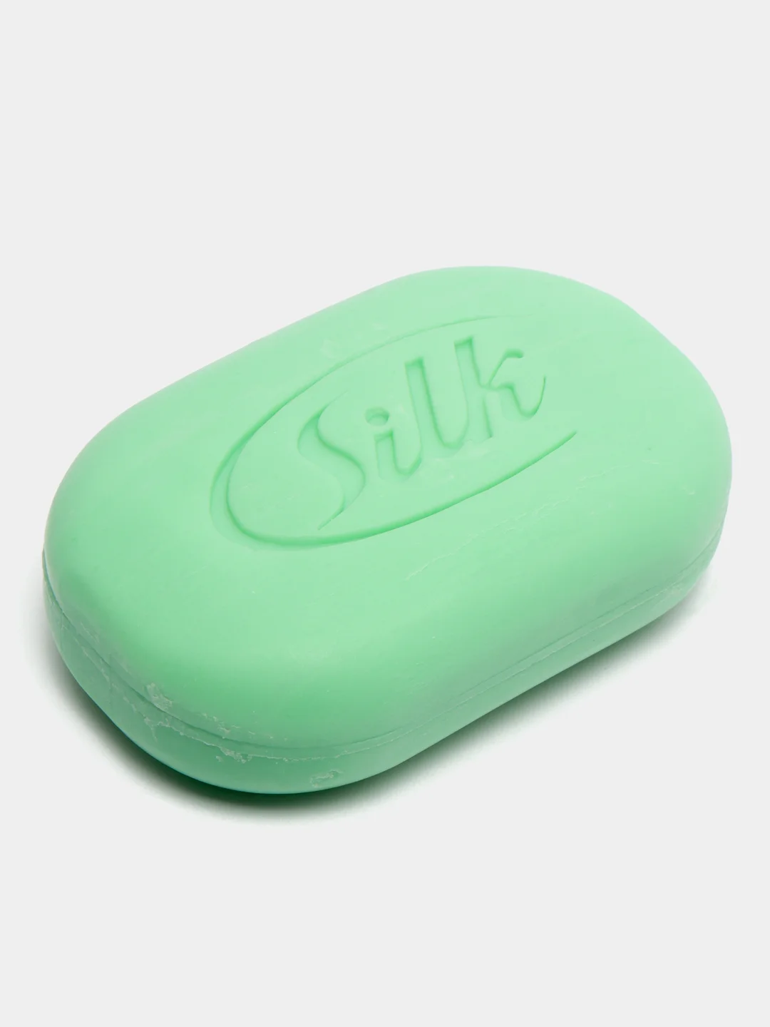 Зеленый мыло Silk, 120 гр
