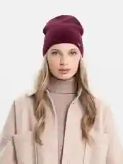 Багровый шапка женская "Комета"