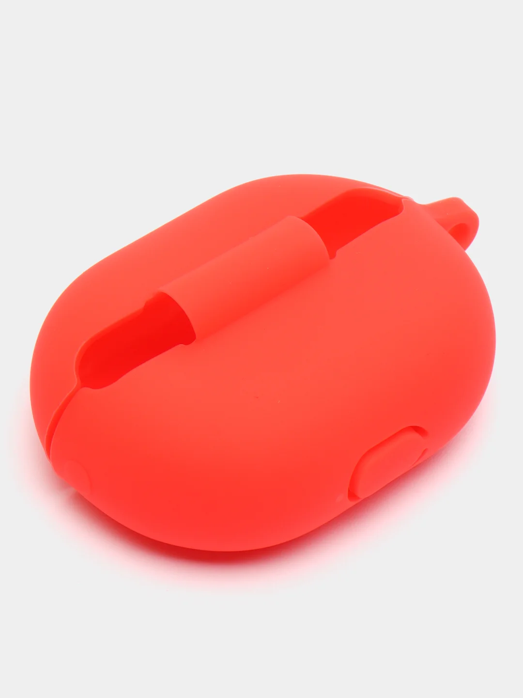 Красный чехол на Huawei Freebuds Pro для беспроводных наушников силиконовый КАРТОФАН матовый