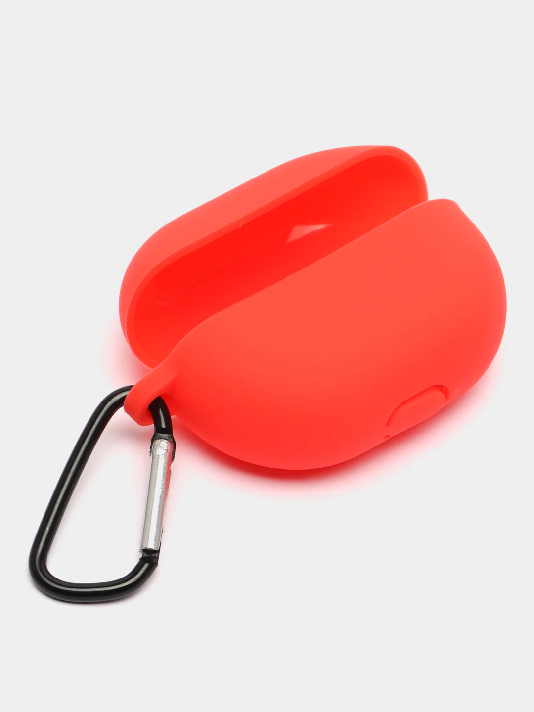 Красный чехол на Huawei Freebuds Pro для беспроводных наушников силиконовый КАРТОФАН матовый