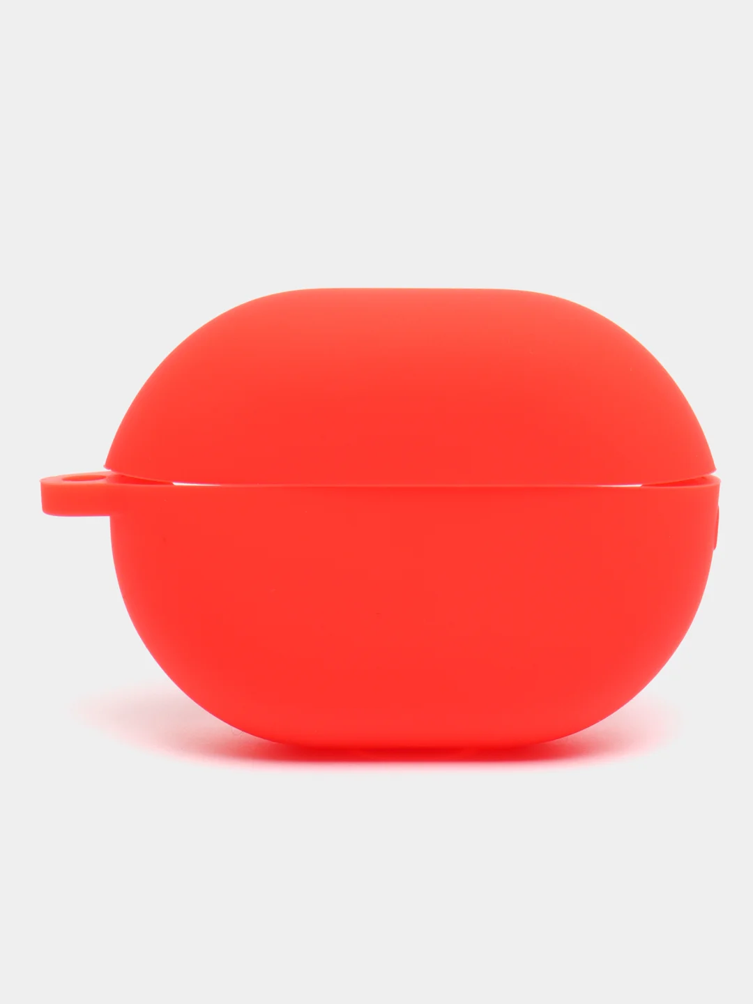 Красный чехол на Huawei Freebuds Pro для беспроводных наушников силиконовый КАРТОФАН матовый