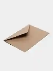 Открытка в крафт-конверте "Я тебя люблю: ты мне нужна как коробка коту"