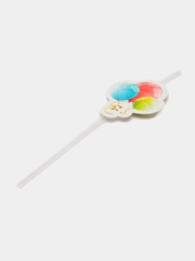 Соломки PROCOS Sparkling Balloons для напитков, с декорацией, 6 штук