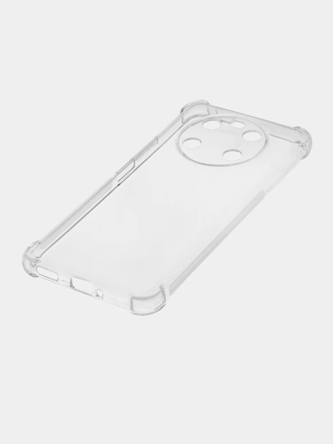 Прозрачный противоударный чехол BROSCORP для Honor X9 силиконовый с усиленными углами и защитой камер