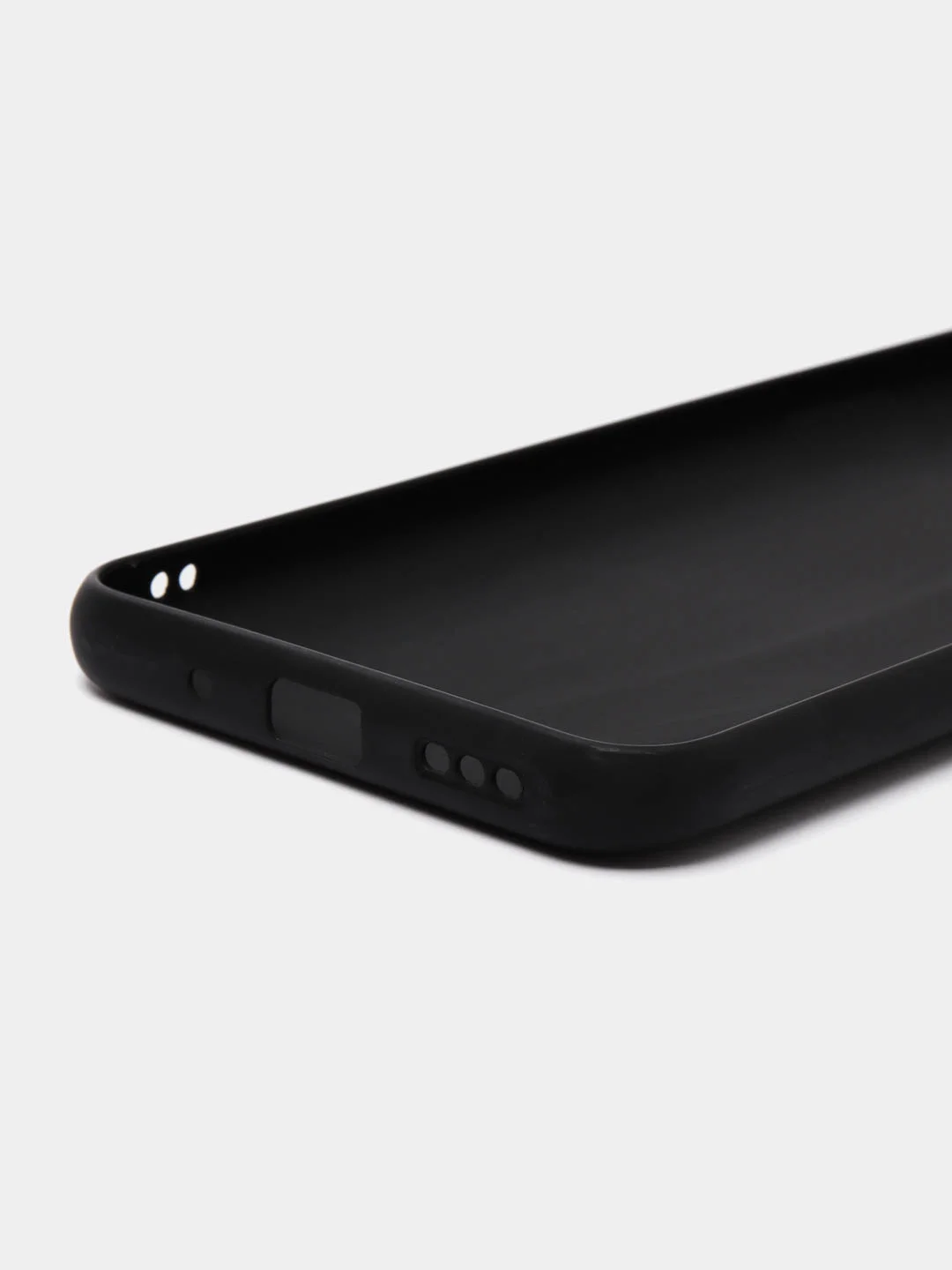 Черный чехол Silicone Case для Redmi 9A