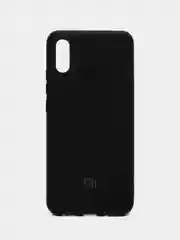 Черный чехол Silicone Case для Redmi 9A