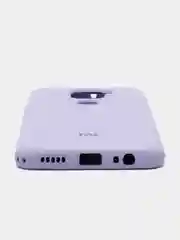 Лавандовый силиконовый чехол для Xiaomi Note 9