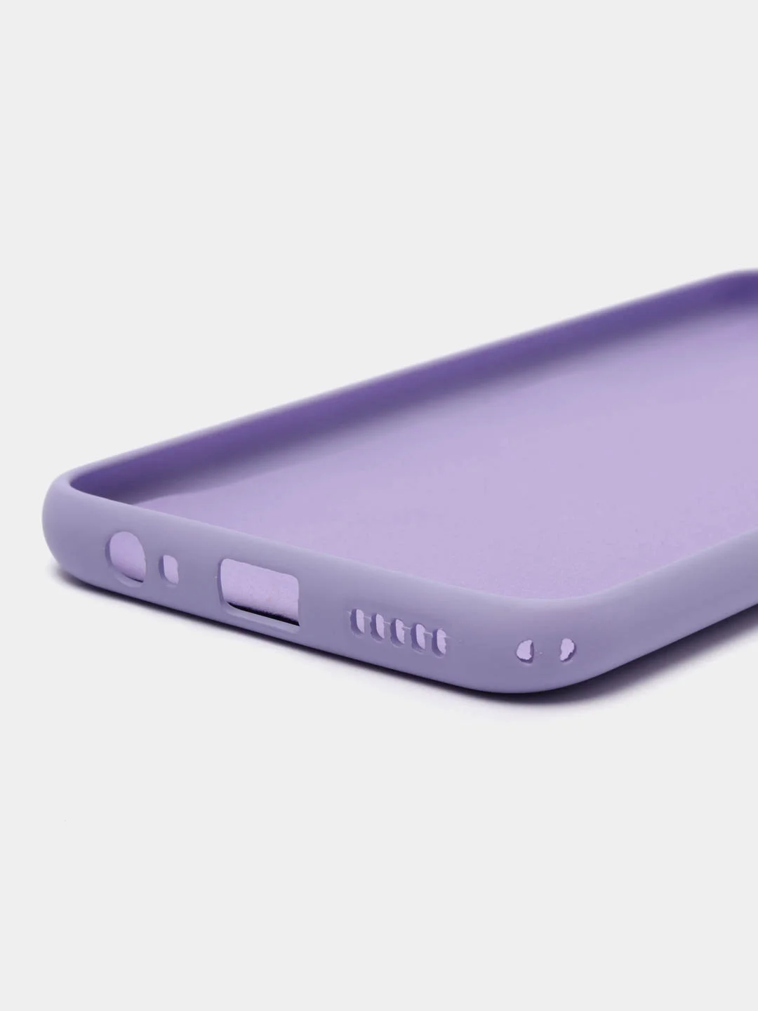 Лавандовый силиконовый чехол для Xiaomi Note 9