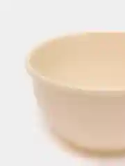 Бежевый ковш круглый