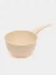 Бежевый ковш круглый