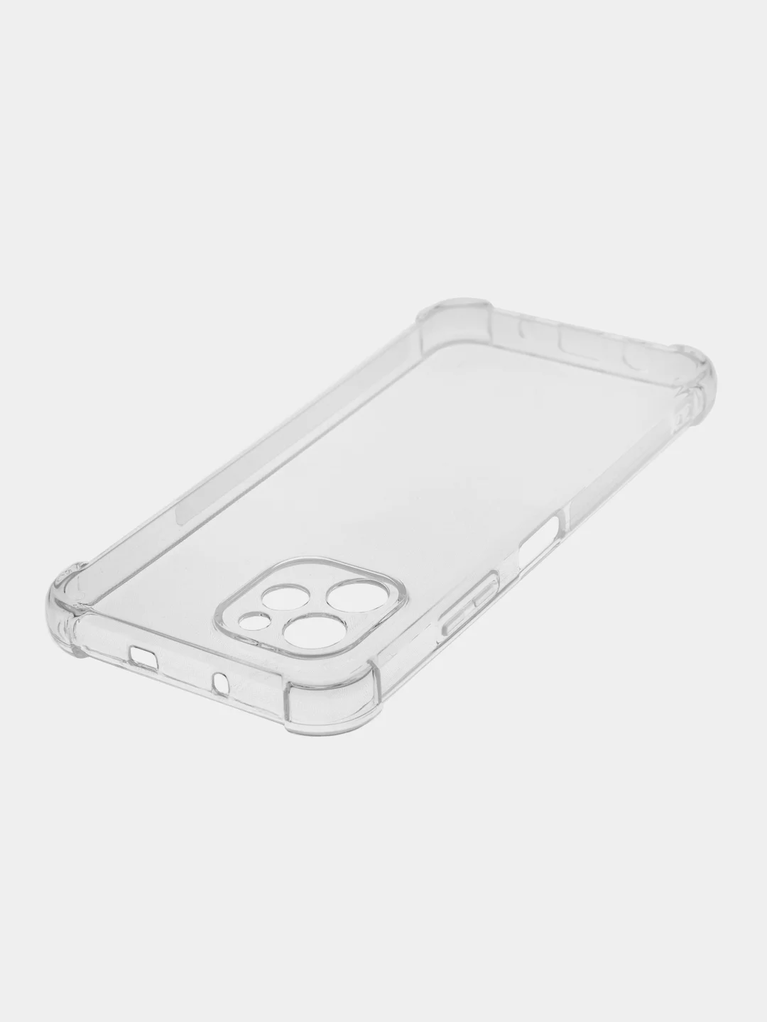 Прозрачный противоударный чехол для Huawei Nova Y61 силиконовый BROSCORP с усиленными углами