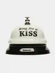 Звонок настольный "Ring for a kiss", 7,5 х 7,5 х 6 см