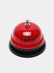 Звонок настольный "Ring for a love", 7.5 х 7.5 х 6 см