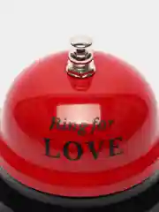 Звонок настольный "Ring for a love", 7.5 х 7.5 х 6 см