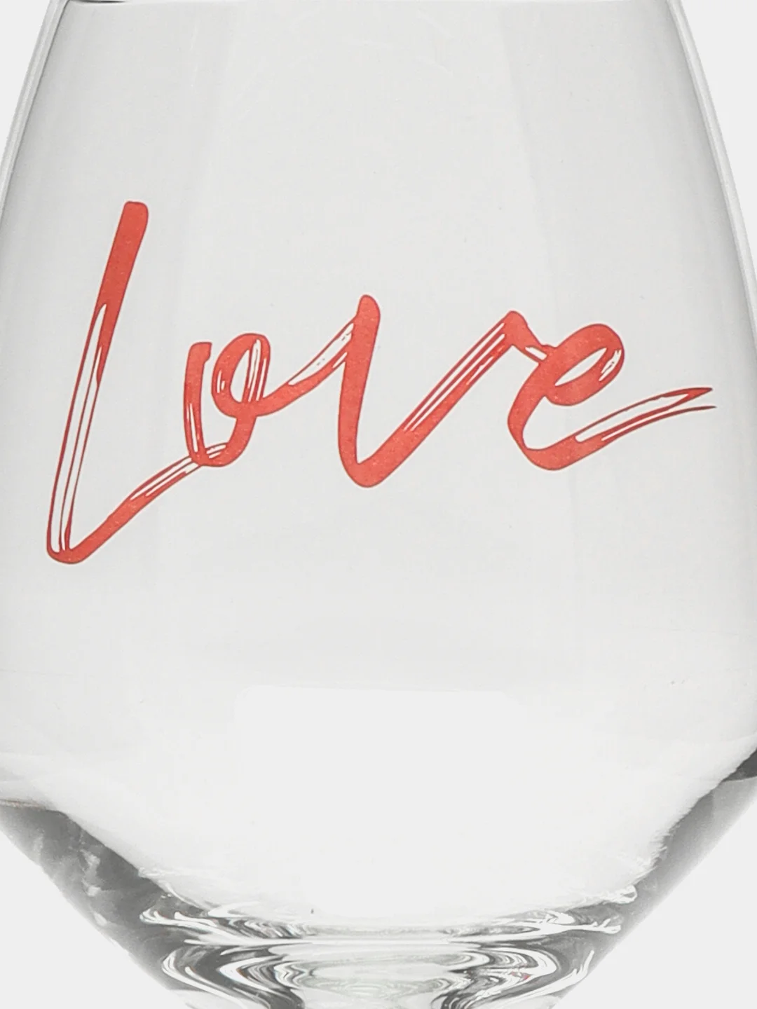 Бокал для вина "Love", деколь, 350 мл
