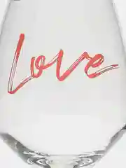 Бокал для вина "Love", деколь, 350 мл