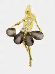 Брошь "Балерина"