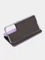 Сиреневый чехол-книжка для Tecno POP 6 Pro (Техно Поп 6 ПРО)