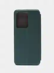 Зеленый чехол-книжка Vivo T1 4G / Виво Т1 4Г