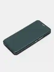 Зеленый чехол-книжка Vivo T1 4G / Виво Т1 4Г