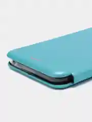 Голубой чехол-книжка Vivo T1 4G / Виво Т1 4Г
