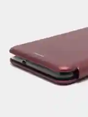 Багровый чехол-книжка для Samsung Galaxy A13 5G / A04S (Самсунг Галакси А13 5 Джи / А04С)