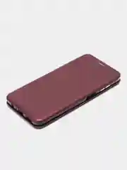 Багровый чехол-книжка для Samsung Galaxy A13 5G / A04S (Самсунг Галакси А13 5 Джи / А04С)