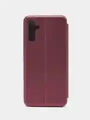Багровый чехол-книжка для Samsung Galaxy A13 5G / A04S (Самсунг Галакси А13 5 Джи / А04С)